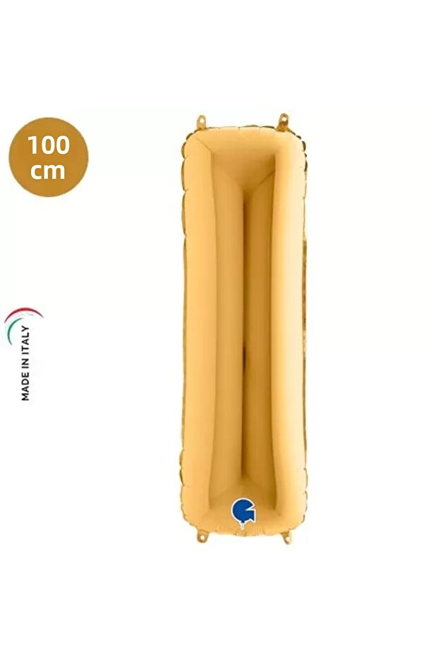 Foil letter i gold 40 inc 101 cm grabo