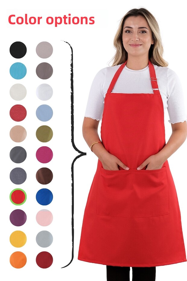 مريلة مطبخ بسيطة قابلة للتعديل - 3