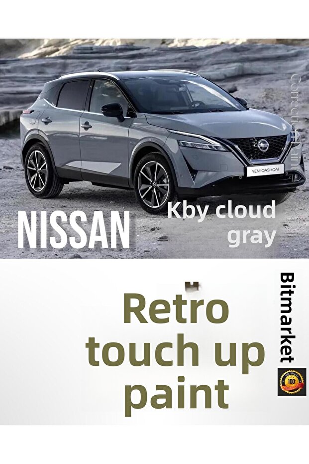 Nissan Kby Cloud Gray Touch up Paint 25ml Bottle with Brush – Qashqai, X-Trail, Juke