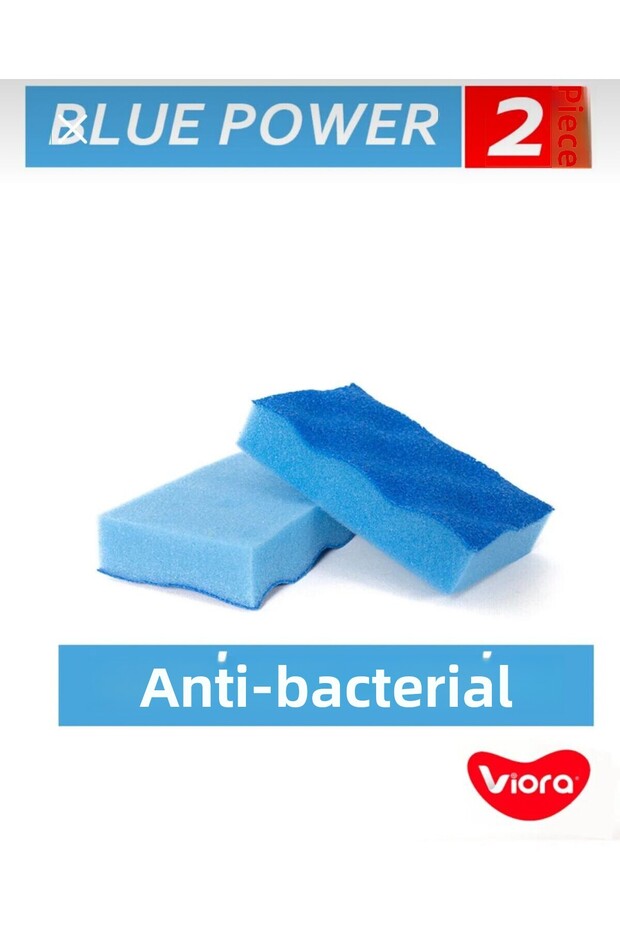 Cleaning Set Sponge Scrubbing Wire Brush - 3