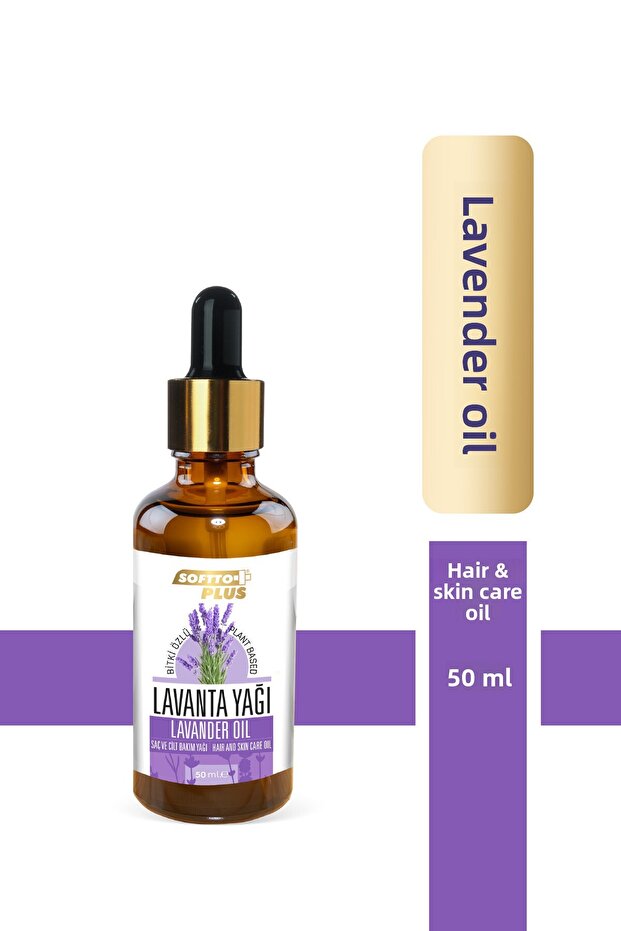 Relaxing and Moisturizing Lavender Hair and Skin Care Oil 50 ml