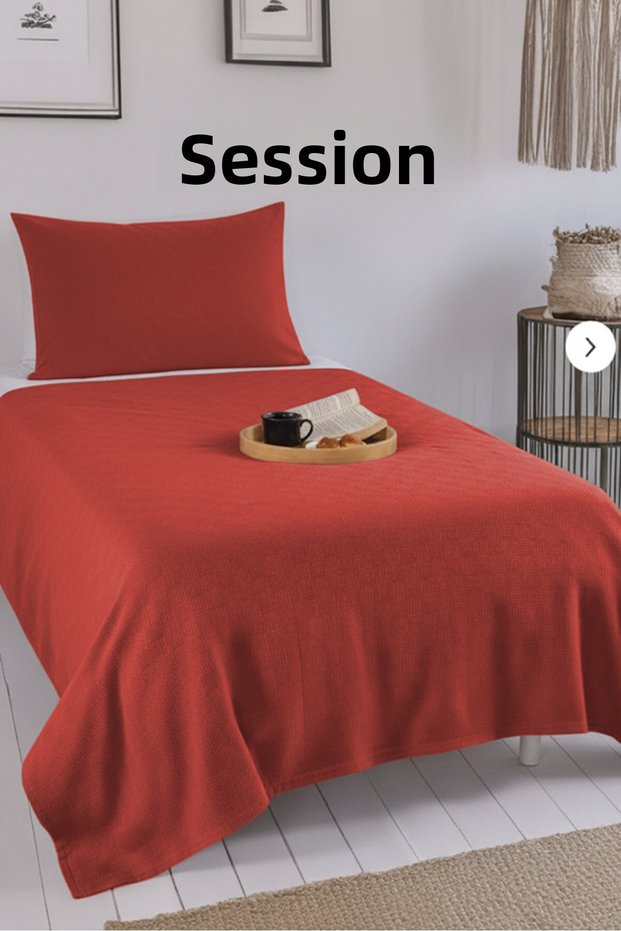 Loya 100% Cotton Single Pike Blanket | Bedspread | Armchair Cover | 160X230Cm
