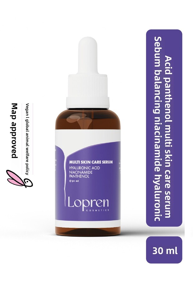 30 ml Niacinamide - Hyaluronic Acid and Panthenol Multi Skin Care Serum