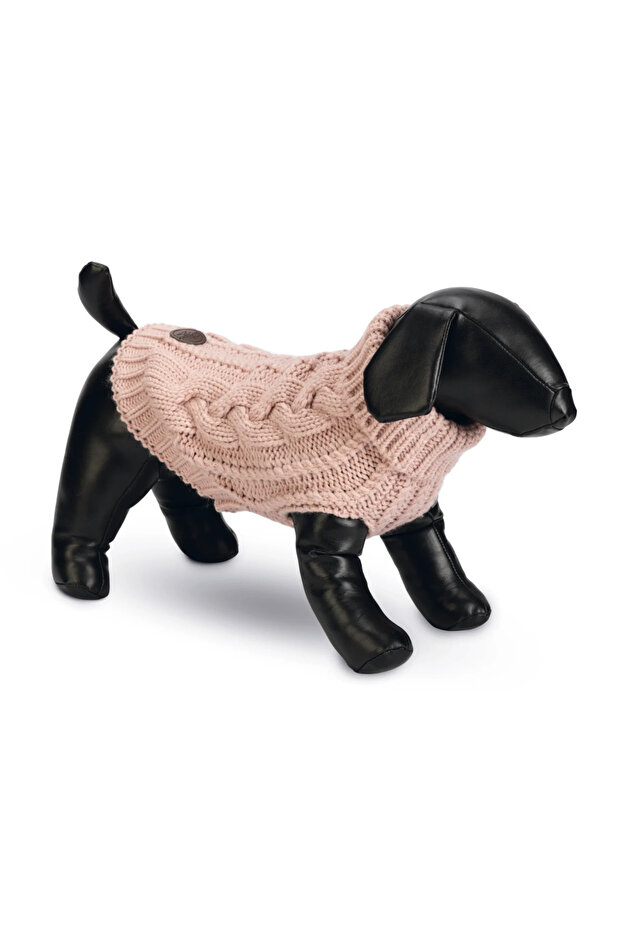 Dog Sweater Pink Xl L:36cm
