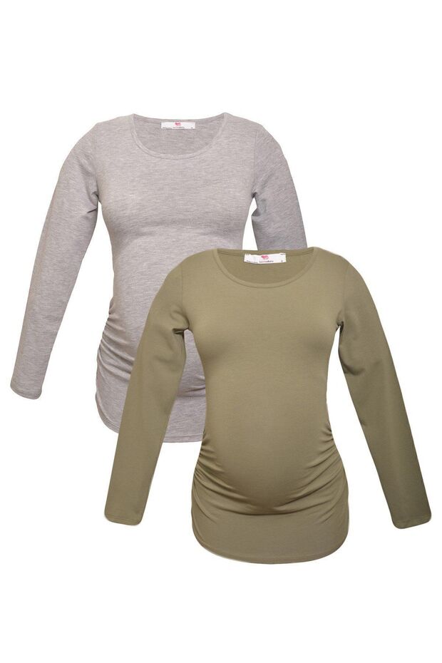 Myra2304_2307 Pregnant T-shirt Set