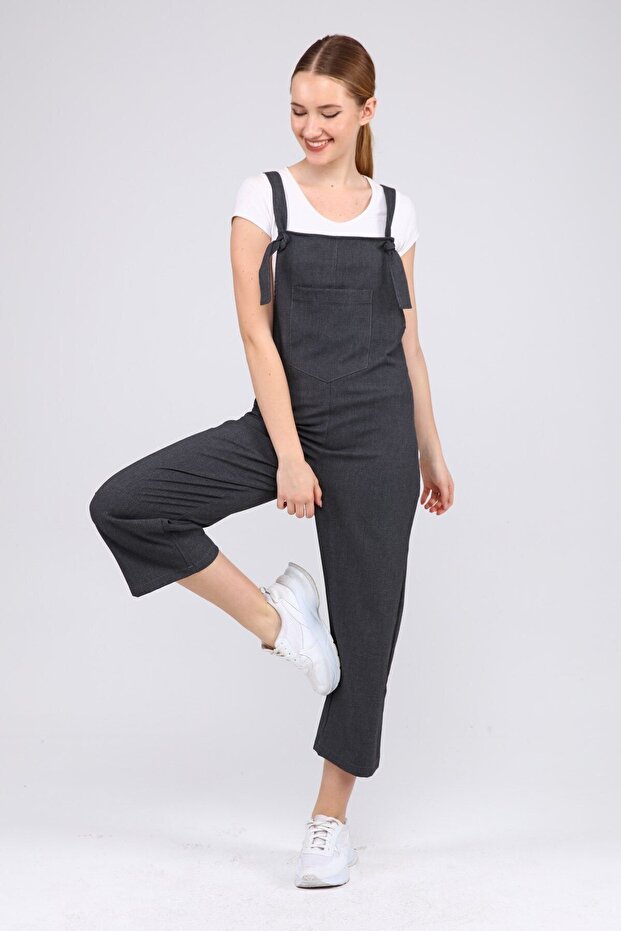 Plnl6106 - Smoked Women's Salopet