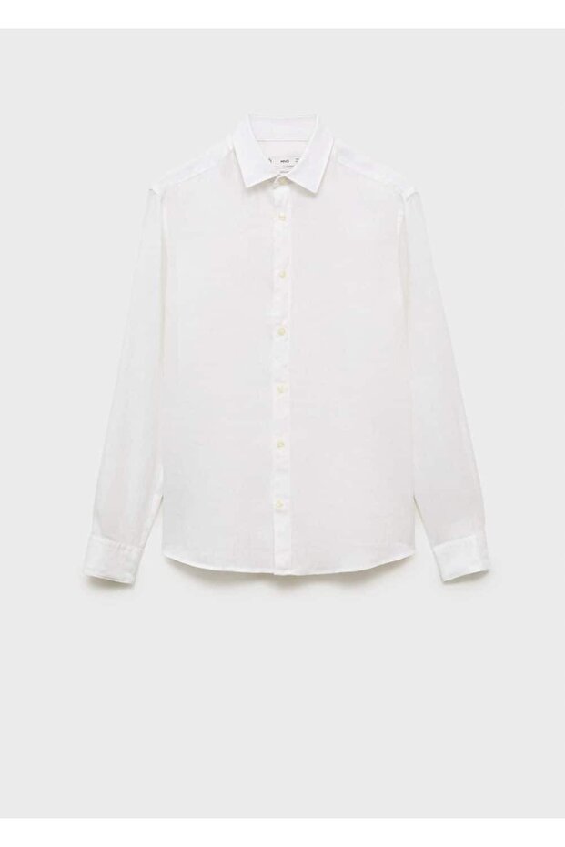 %100 keten gömlek - 3