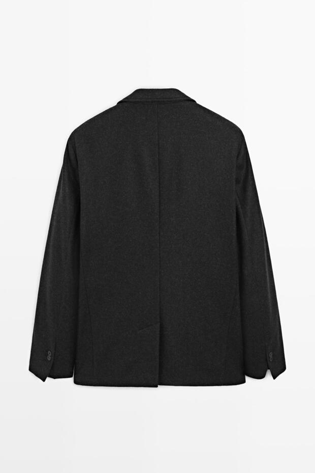 Yün klasik blazer - 8