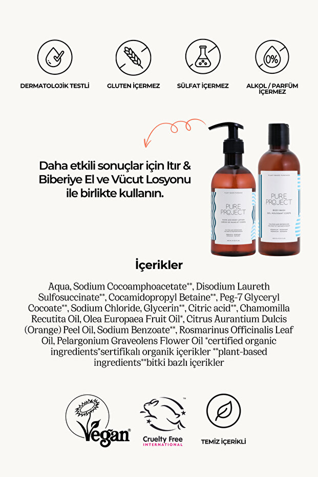 Itır & Biberiye Duş Jeli - 5