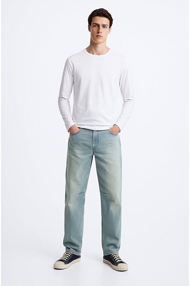 Beyaz Sweatshırt - 1