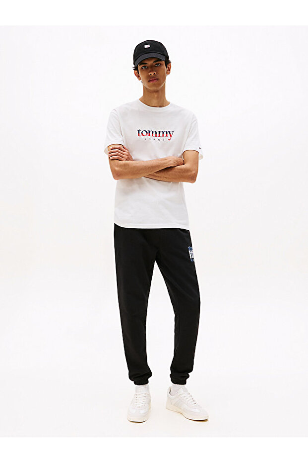 TJM Slim RWB zászlómintás férfi melegítőnadrág DM0DM22094BDS - 1