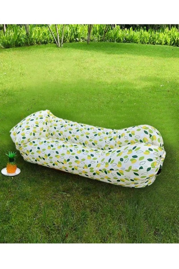 Modern Waterproof Inflatable Outdoor Portable Camping Living Room Sofa Cushion Bed Lounge Chair 180x