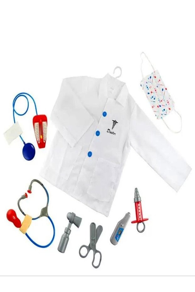 Doctor Kit for Kids Pretend Play Toys Educational Medical Kit with Stethoscope Doctor Role Play Dura