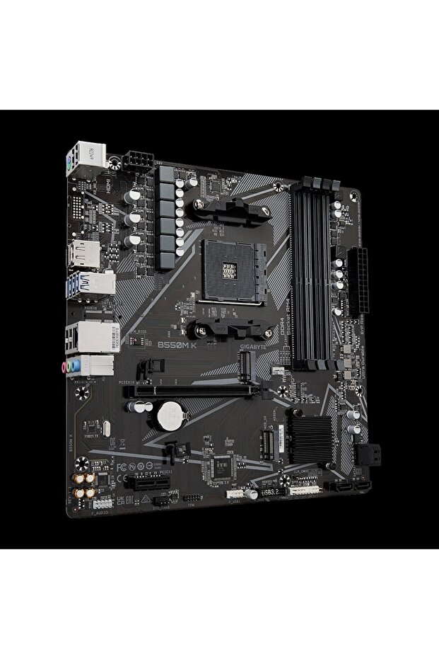 B550m K Ddr4 4733mhz(oc) Hdmı M.2 Dp Matx Am4 - 3