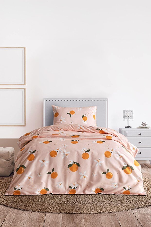 Ranforce Joyful Orange Nevresim Takımı Tek Kişilik - 1