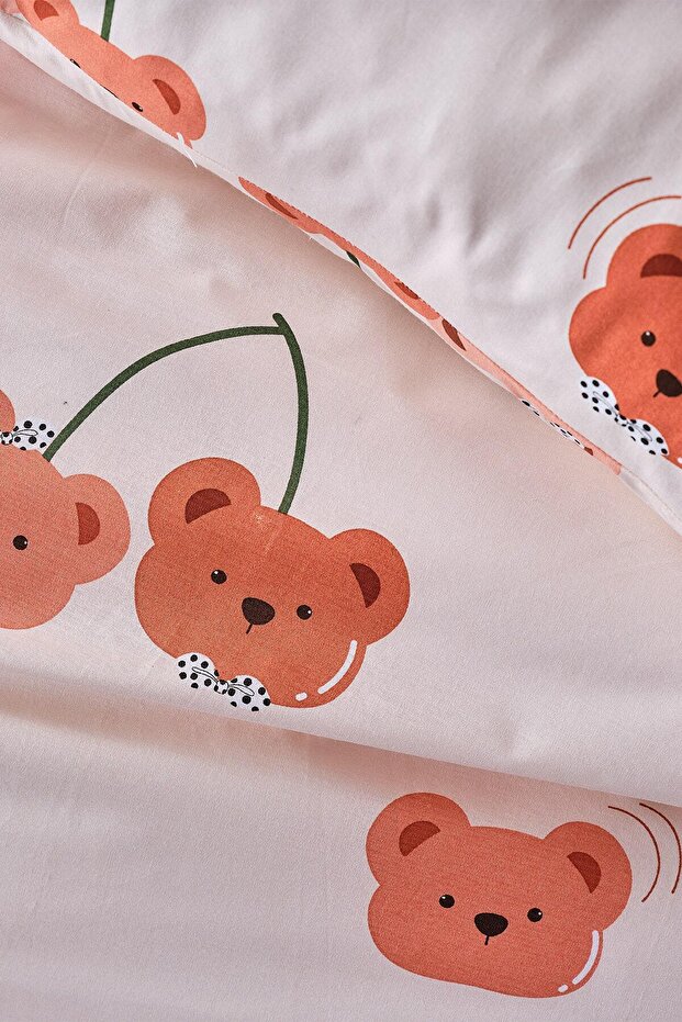 Ranforce Joyful Bearberry Nevresim Takımı Tek Kişilik - 5