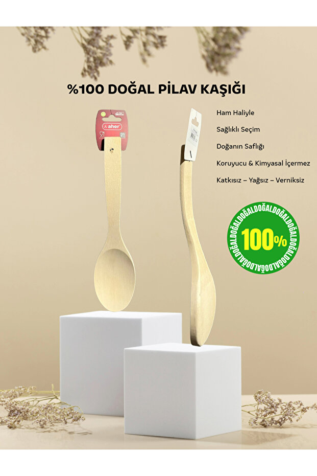 Ahşap Pilav kaşığı
