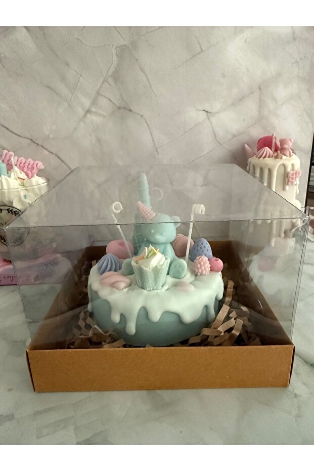 Ayıcık Pasta Mum - 2