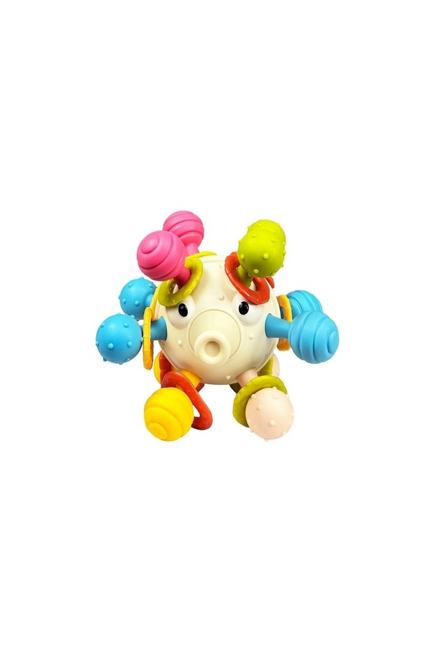 لعبة تسنين على شكل سمكة قنفذ دوارة - 2