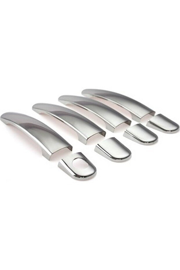 Volkswagen Golf -5 (2005-2009) Uyumlu Krom Kapı Kolu 4 Kapı Paslanmaz Çelik, - 1