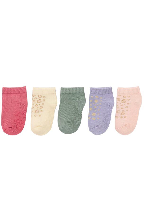 5 Pack Baby Cotton Short Socks