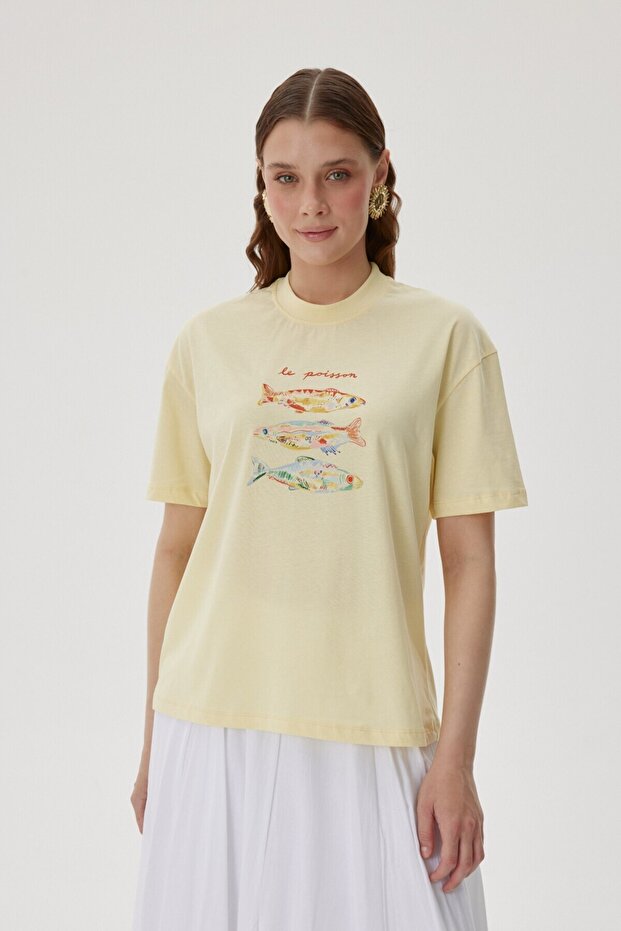LE POISSON BASKILI T SHIRT - 2