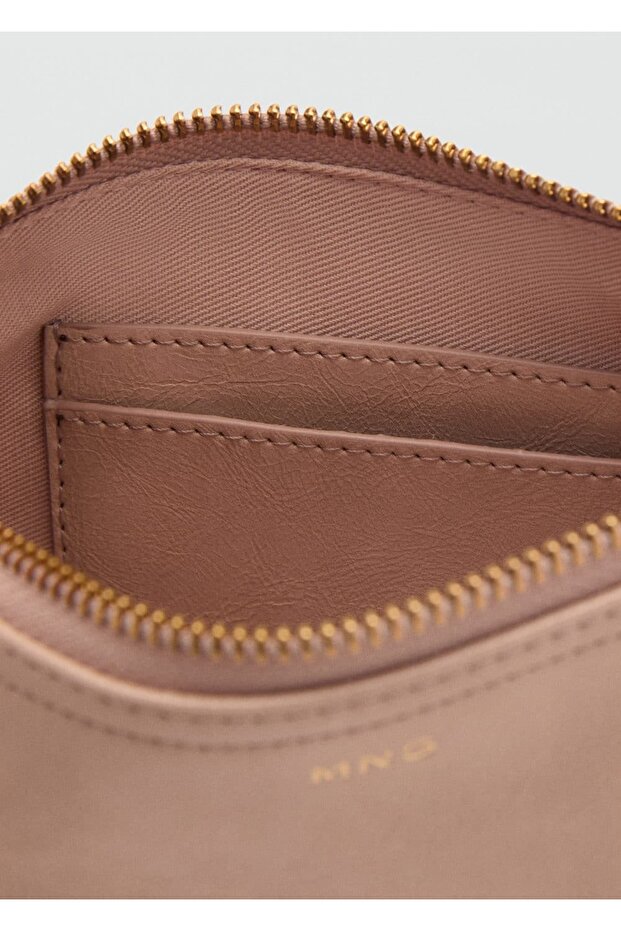 Deri görünümlü el çantası - 3