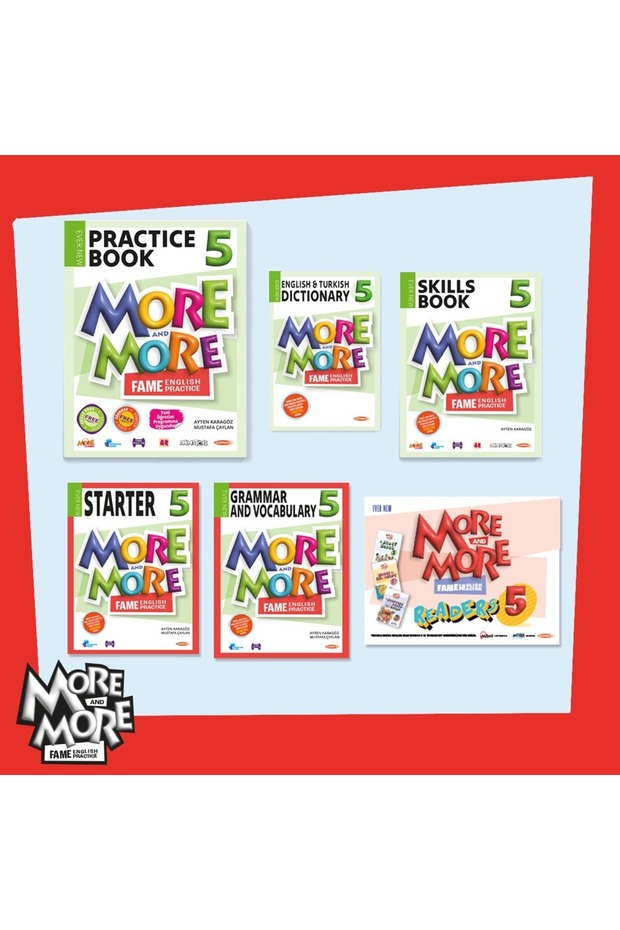 More and more 5. Sınıf 2025 Pratice Book Skills Book Reader Ve Dictionary Set Yeni - 1