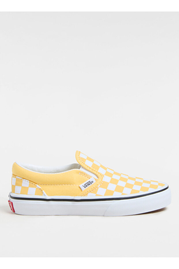 Sarı Erkek Çocuk Kanvas Yürüyüş Ayakkabısı VN000D0JP1T1-Classic Slip-On - 1