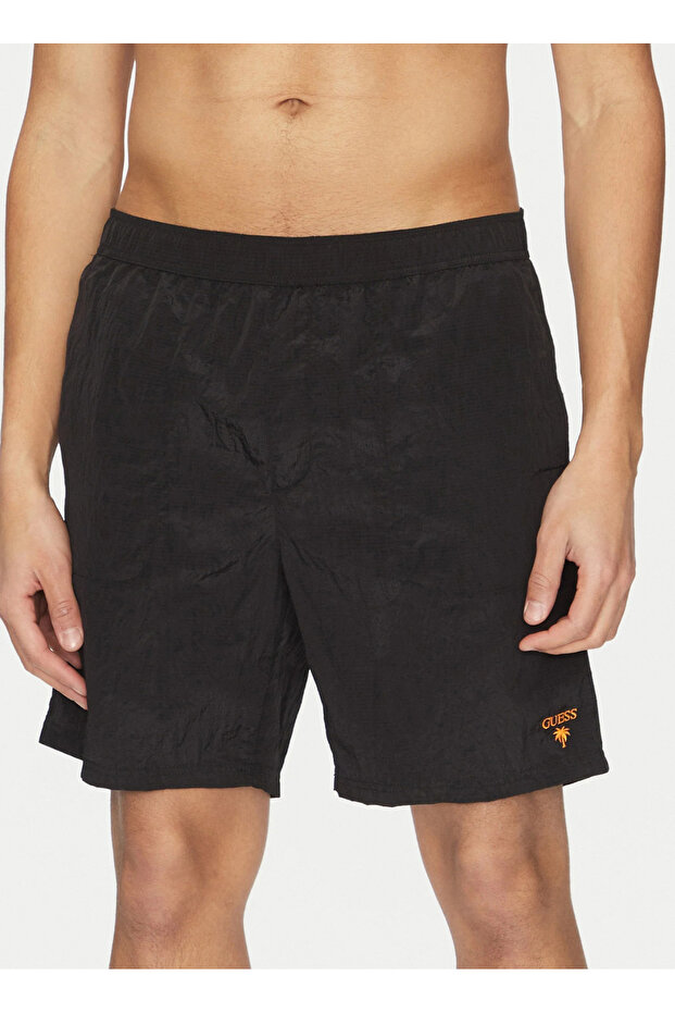 Siyah Erkek Şort Mayo SWIMTRUNK MEDIUM RIP - 1