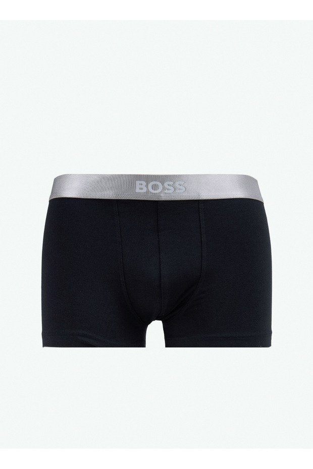 Siyah Boxer Trunk 3P Metallic - 1