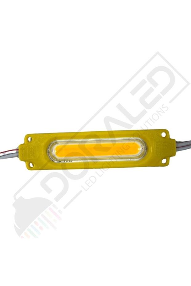 Cob Led Modül Amber (SARI) 12v 2 Watt Cob Led (10 ADET) - 1