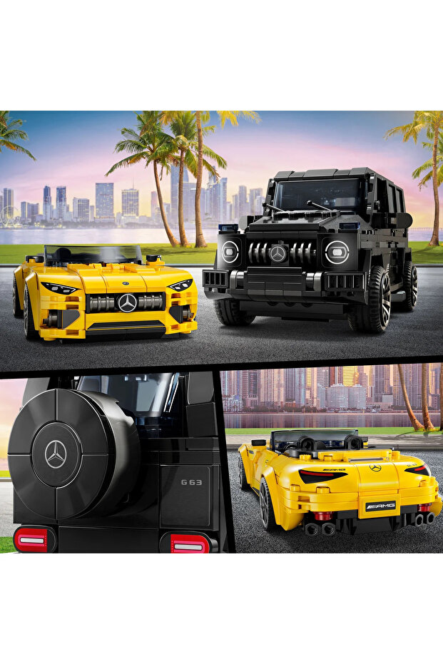 ® Speed Champions Mercedes-AMG G 63 ve Mercedes-AMG SL 63 76924 - 7