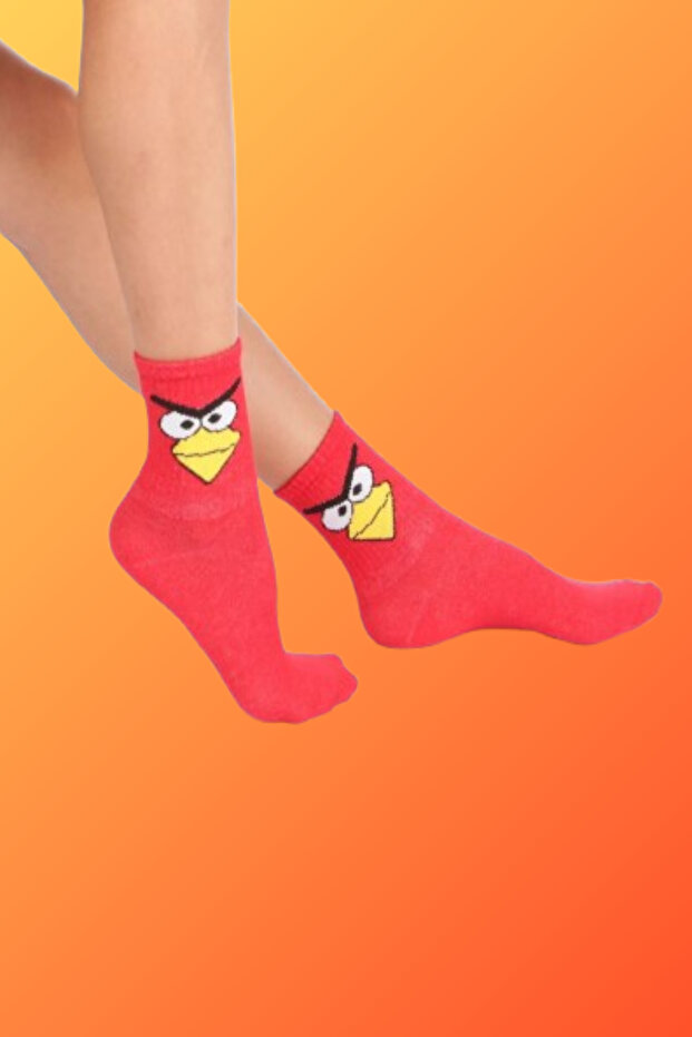 6 ζευγάρια μακριές βαμβακερές κάλτσες με πολύχρωμα σχέδια – Unisex γυναικείες ανδρικές κάλτσες (BOXED) - 7