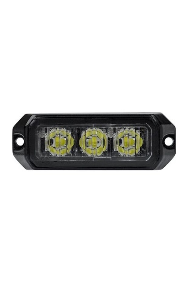 24 Volt Kırmzı-Mavi-Yeşil 1.2 Watt Animasyonlu Çakar Modül 3 Led - 1