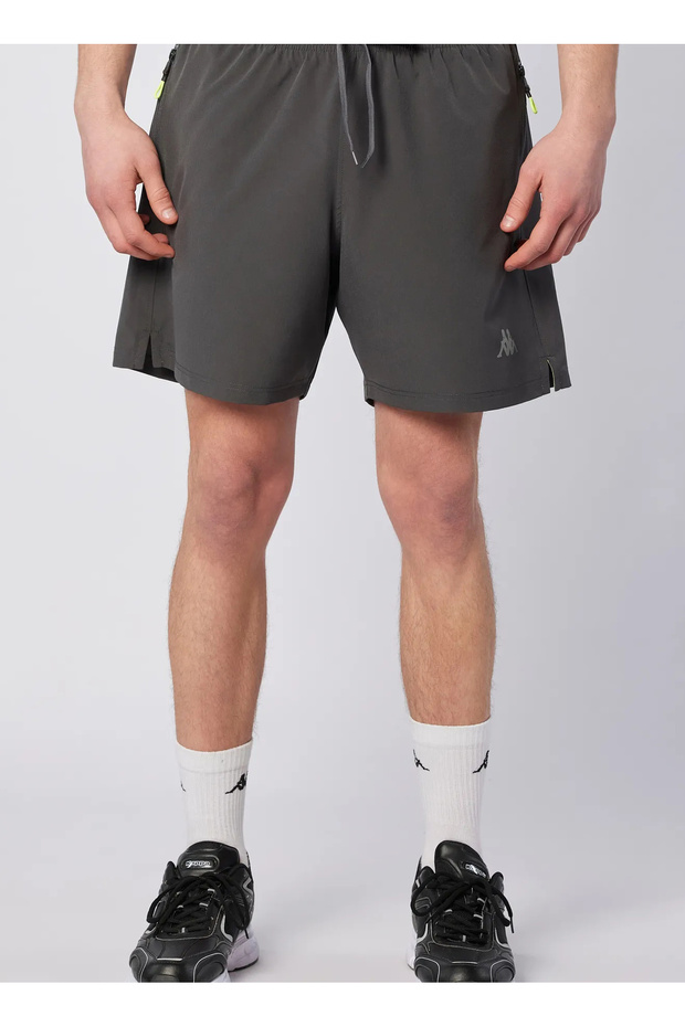 382H11W-A3Q FASTINA SHORT Antrasit Lastikli Bel Regular Fit Düz Erkek Şort - 1
