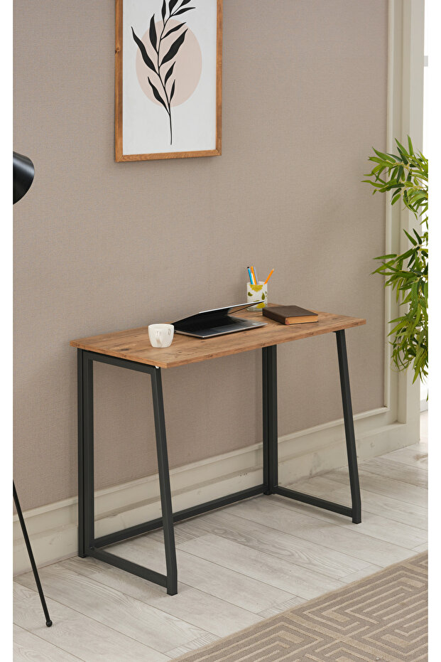 TEK KANATLI KATLANIR MASA 100X50X75 - 2