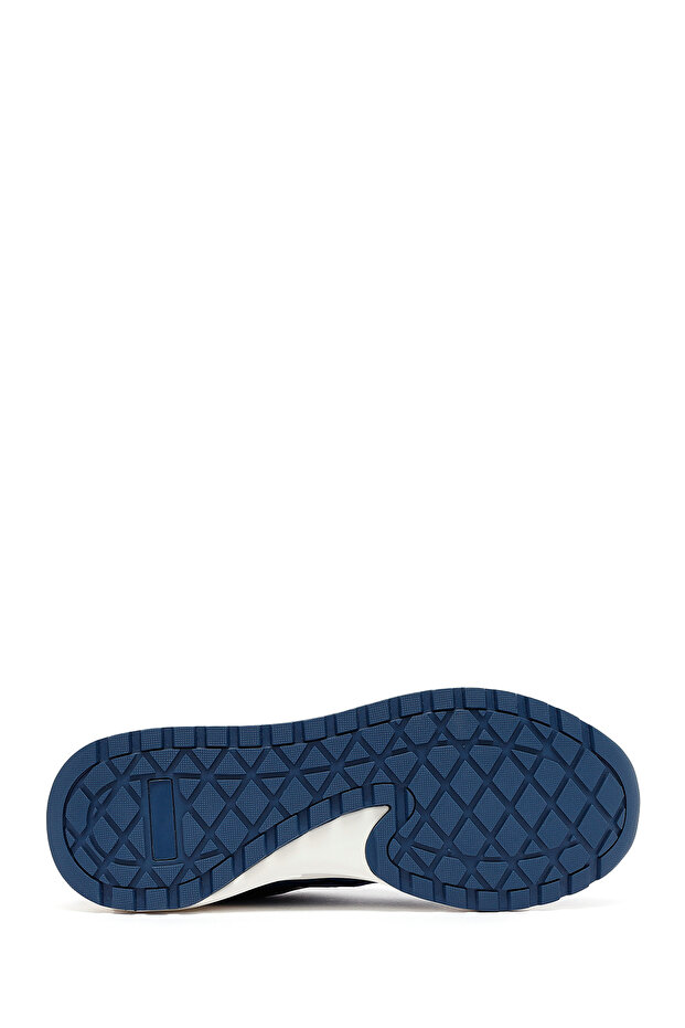 ACBC x Derimod Erkek Lacivert Bağcıklı Kalın Tabanlı Kumaş Sneaker 25SFD78026F - 4