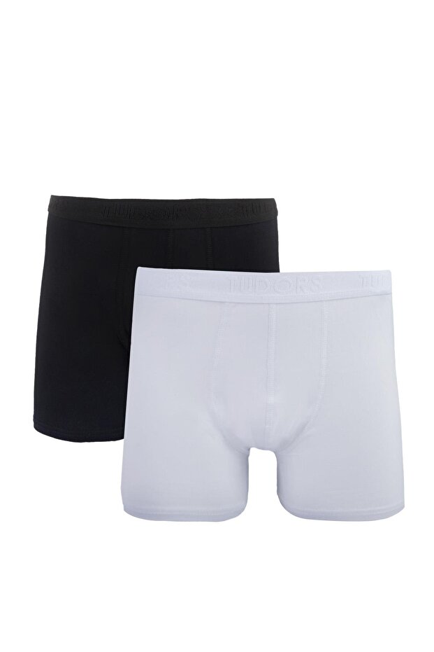 Men's 2-Piece Cotton Stretch Fabric Premium Series Stretchy Fabric Boxers