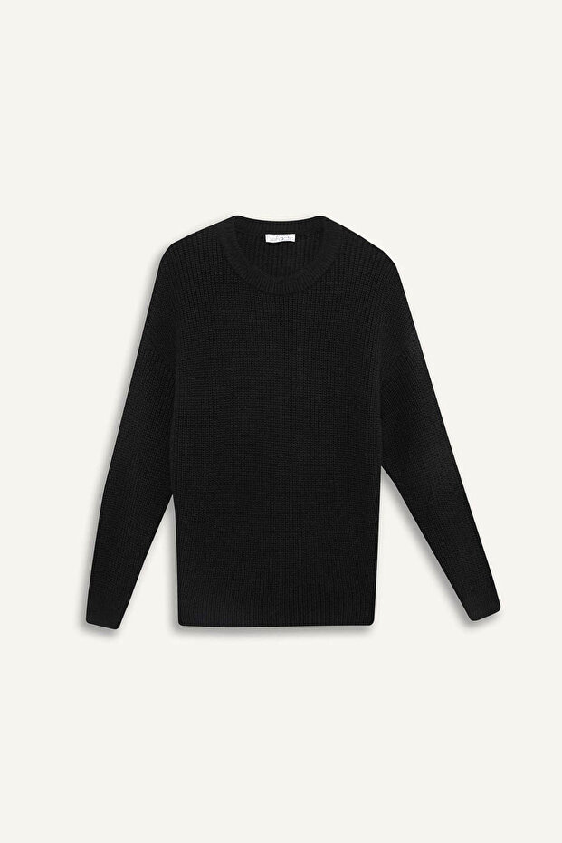 Black Women's Sweater H6905Az/Bk27