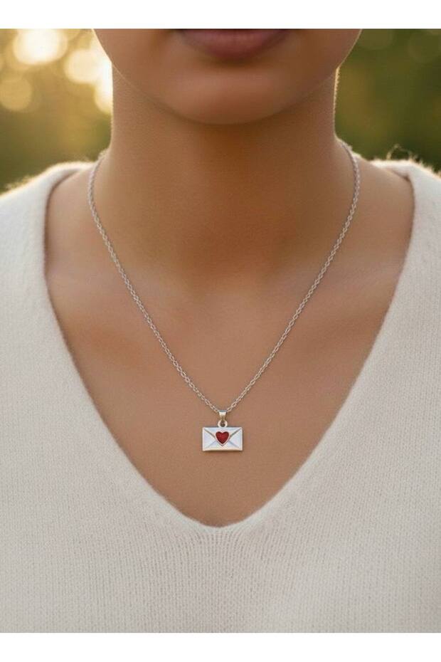 Women's Minimal Silver Color Letter Necklace