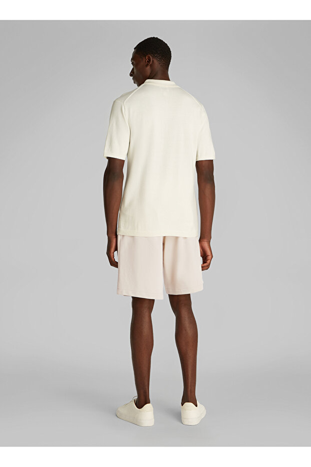 Erkek TEXTURED EMBR LOGO SWEATSHORTS Şort - 4
