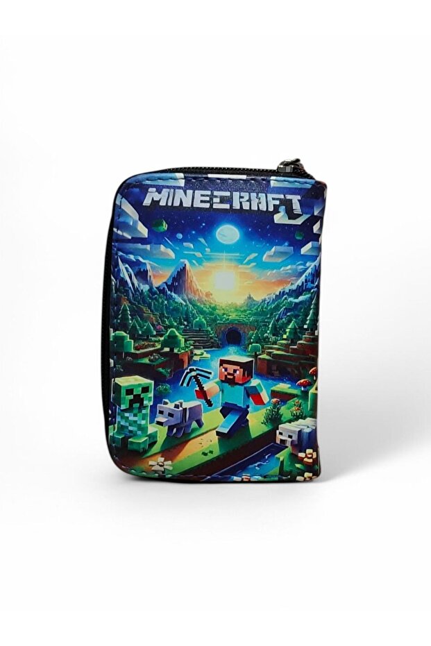 Minecraft Desenli Çocuk Cüzdan - 2