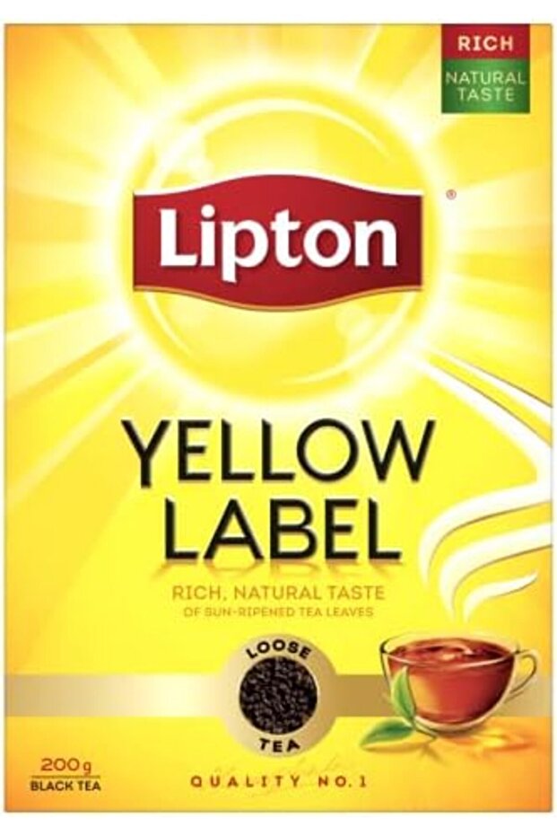 Lipton Yellow Label Black Loose Tea 200g