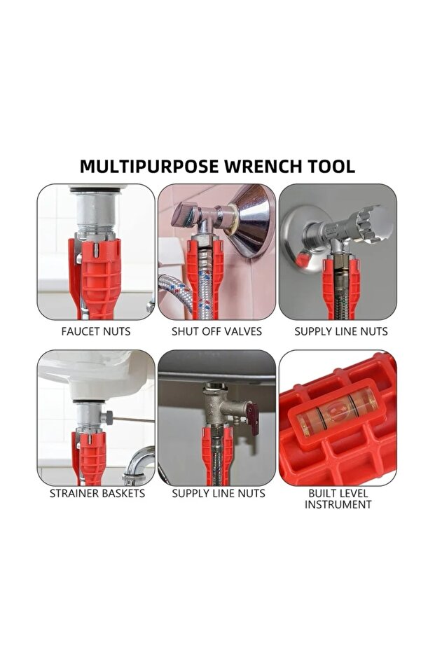 8-in-1 Faucet and Sink Installation Tools set - 3