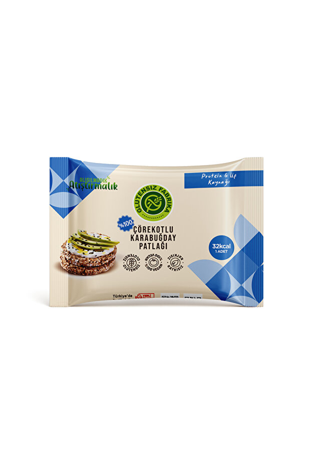 Karabuğday Patlağı Karma (10 PAKET) (GLÜTENSİZ & VEGAN) - 2