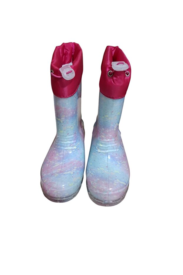 EMEKPLASTİK Çocuk bot kar botu Yağmur ve kar geçirmez Kürklü Bot - 6