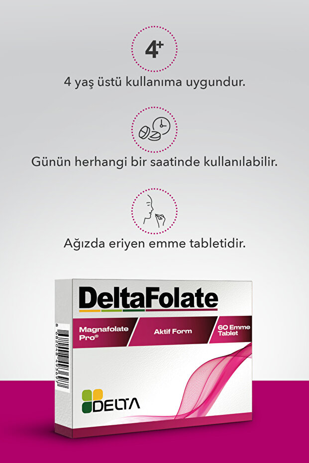 Folate Magnafolate Pro 60 Tablet - 5