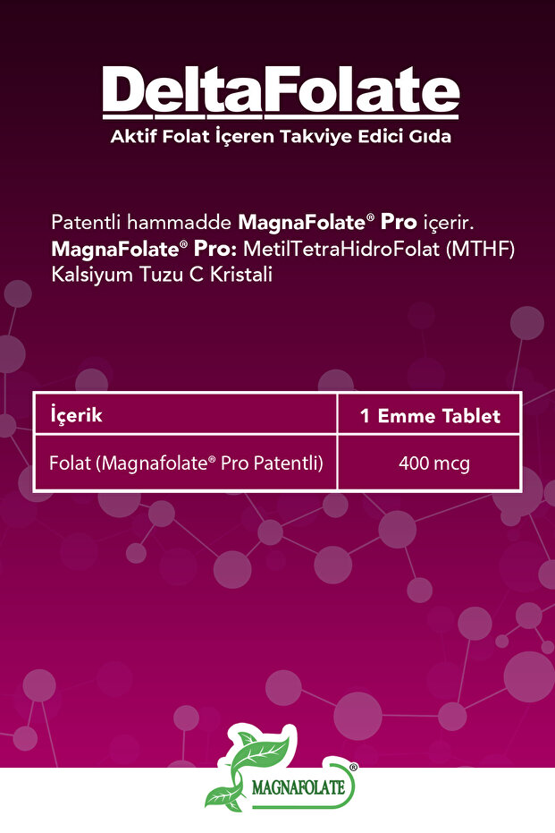 Folate Magnafolate Pro 60 Tablet - 3