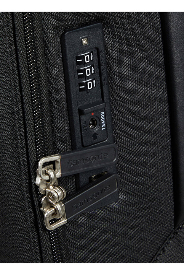 Siyah Çekçekli Kumaş Valiz LITEBEAM-SPINNER 55/20 - 5